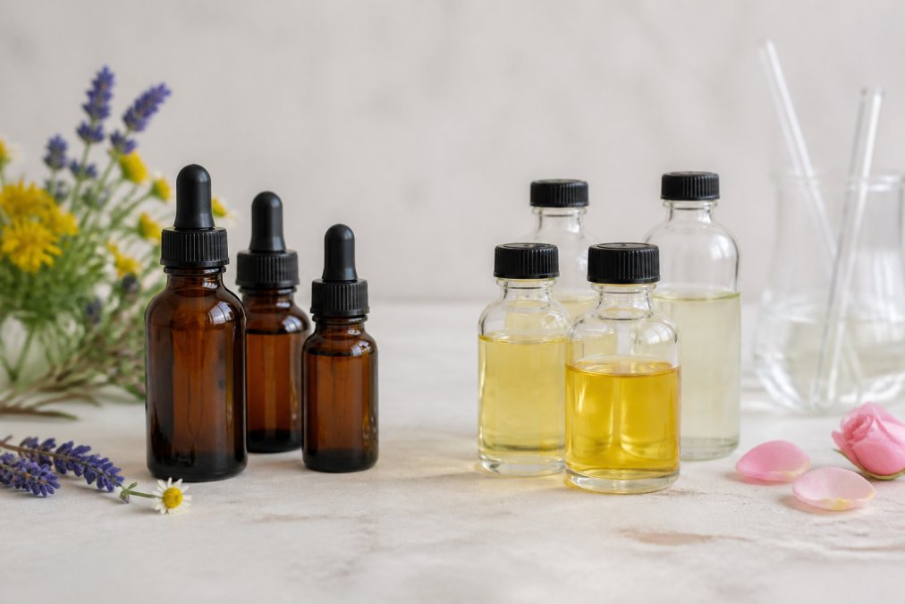 Essential Oils vs Fragrance Oils for Skin: A 2026 Guide