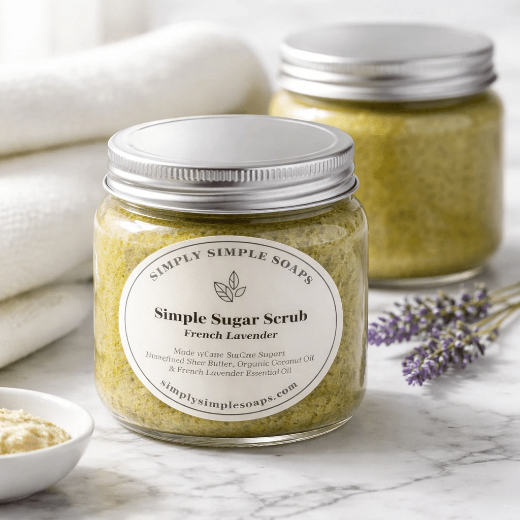 Simple Sugar Scrub - Simply Simple Soaps