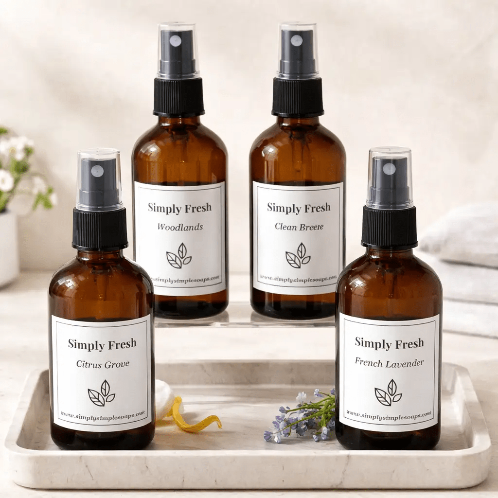 Simply Fresh Concentrated Aromatherapy Spray - Simply Simple Soaps