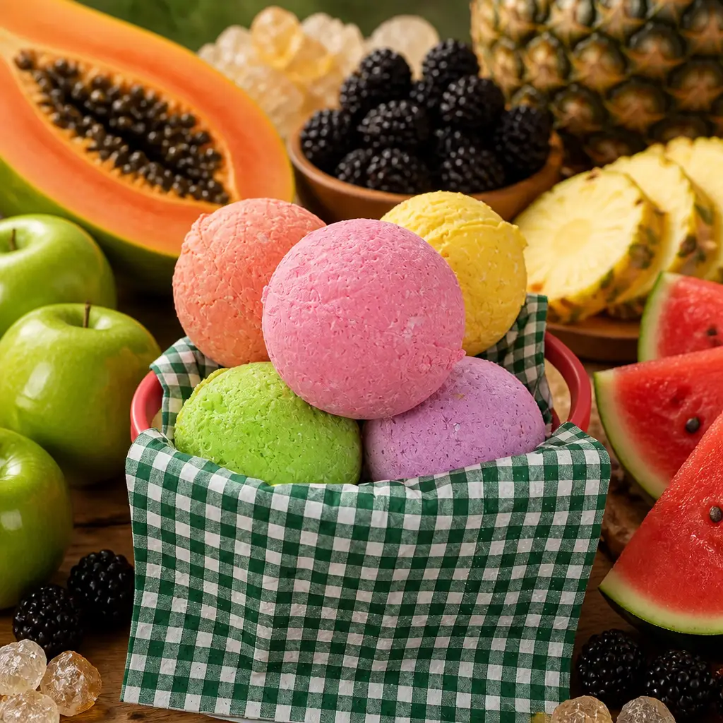 Spring Summer 26 Bath Bomb Fruit Basket - Simply Simple Soaps