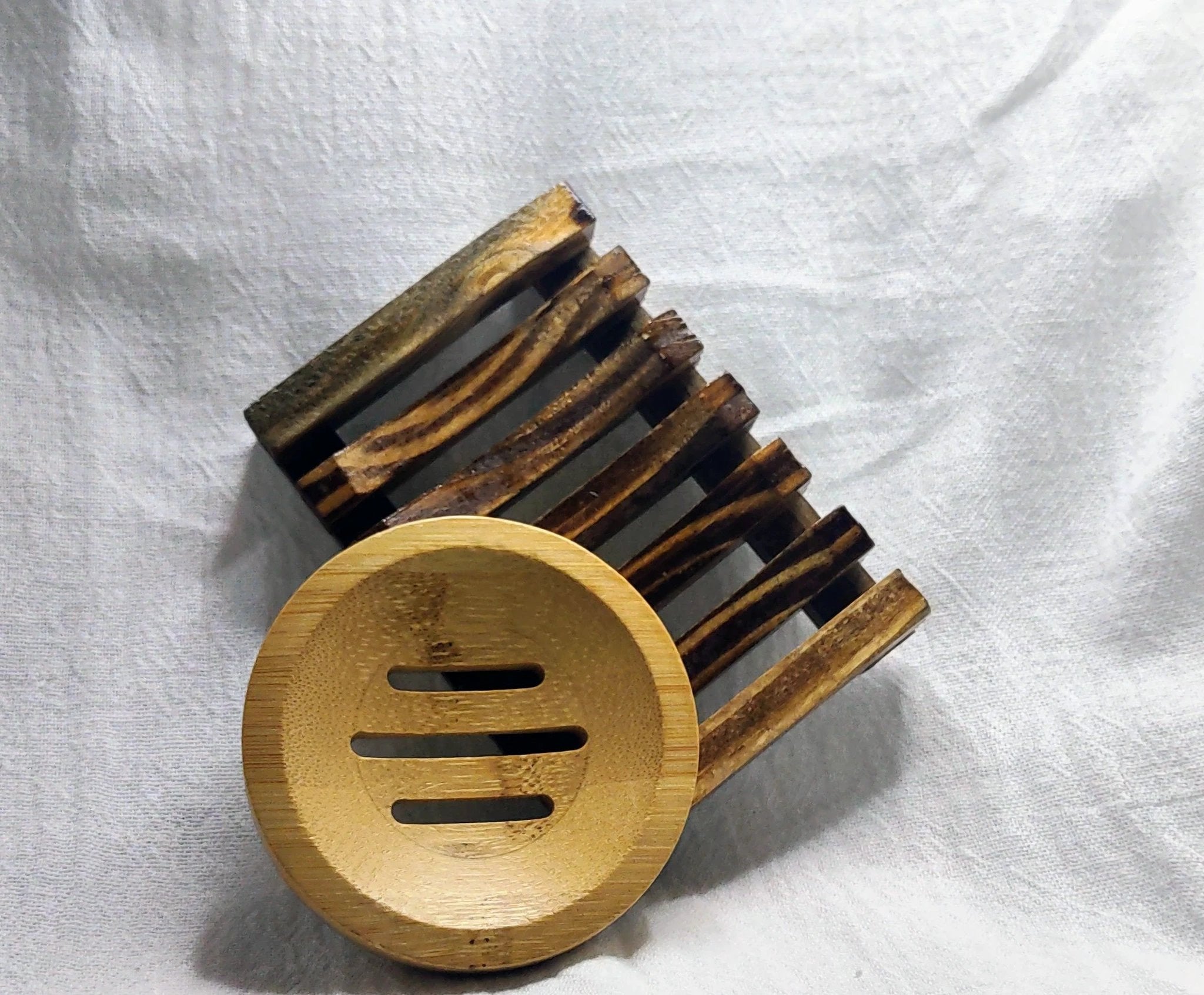 Natural Wooden Soap Dish